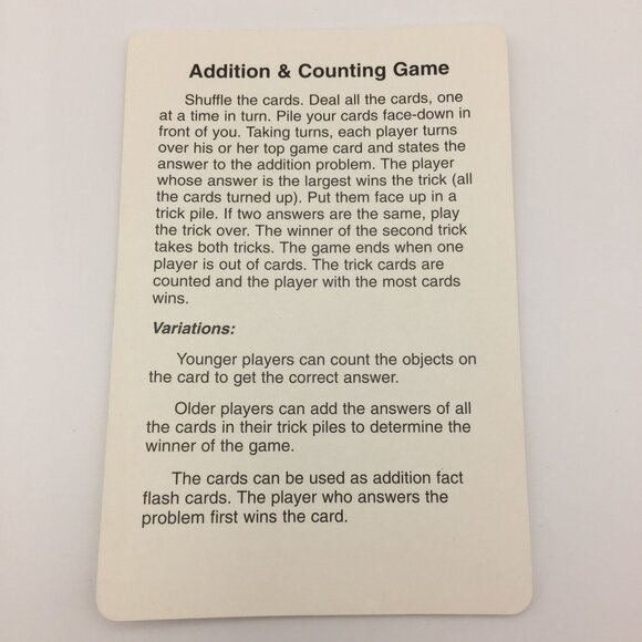 Barbie Addition & Counting Cards Early Learning Numbers Pictures Without Box - Picture 11 of 11